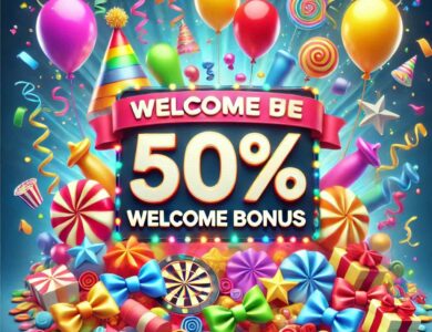 50% پاداش خوش‌آمدگویی