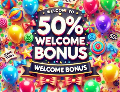 50% Welcome Bonus